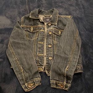 This super cute jacket has gotten so small so its ready to go to someone new